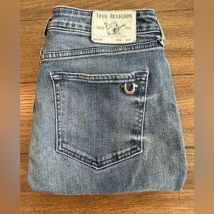 True Religion Halle High Rise Super Skinny Jeans Size 30 Inseam 28 Waist 15 inch